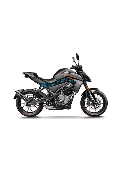 Cf Moto Nk 250 Duman Orta Sticker Etiket Modeli Mavi