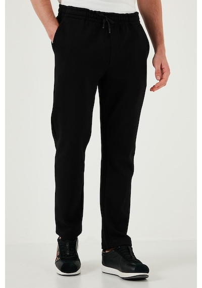 Buratti Pamuklu Regular Fit Normal Bel Düz Paça Erkek Pantolon 5908059 Siyah