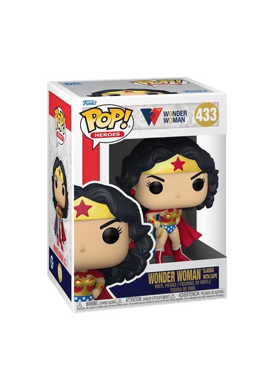 Funko Pop Figür - Heroes: Wonder Woman 80th Anniversary-wonder Woman Classicwithcape