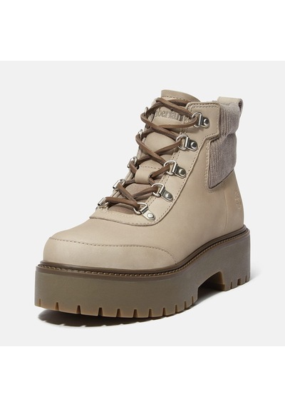 Timberland Stone Street Mid Lace Up Boot Kadın Bot-32137 Gri