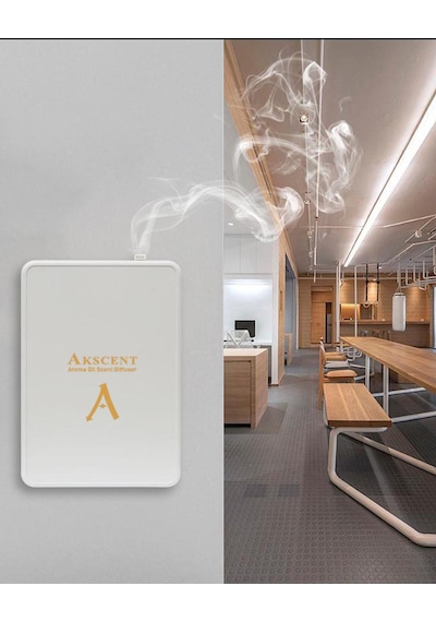 Akscent Smart Doluma Uygun Koku Makinesi + Angelcw Koku Esansı 1 L