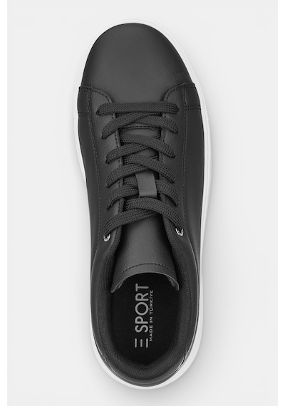 Günlük Erkek Sneaker Ayakkabı-205 Siyah - Beyaz