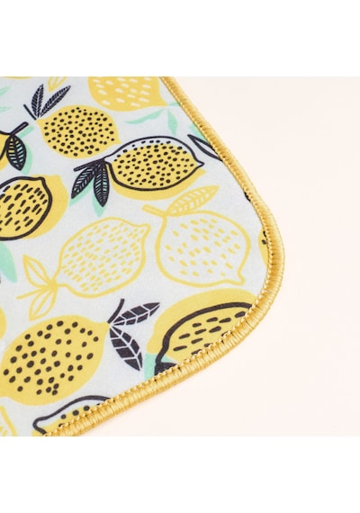 Soft Limon Desenli Bulaşık Kurutma Örtüsü - Renkli - 35x45 Cm Çok Renkli