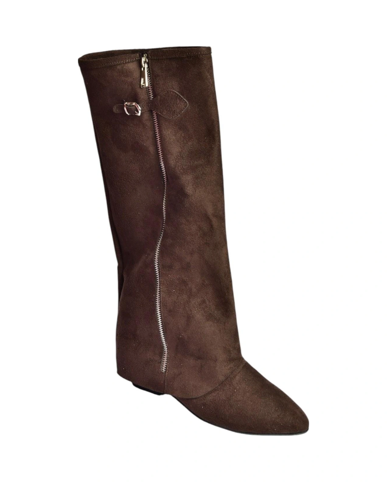 Fox Shoes V380526402 Kahverengi Süet Düz Taban Fermuar Detaylı Kadın Çizme Kahverengi-süet Fox Shoes V380526402 Kahverengi Süet Düz Taban Fermuar Detaylı Kadın Çizme Kahverengi-süet