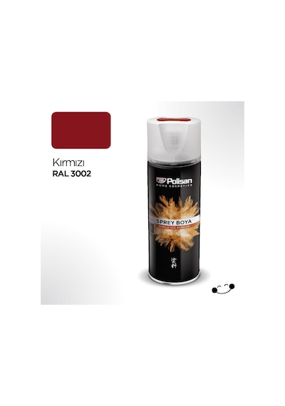 Polisan Sprey Boya Kırmızı 3002
