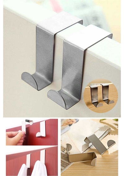 4'lü Metal Kapı Arkası  Askılık