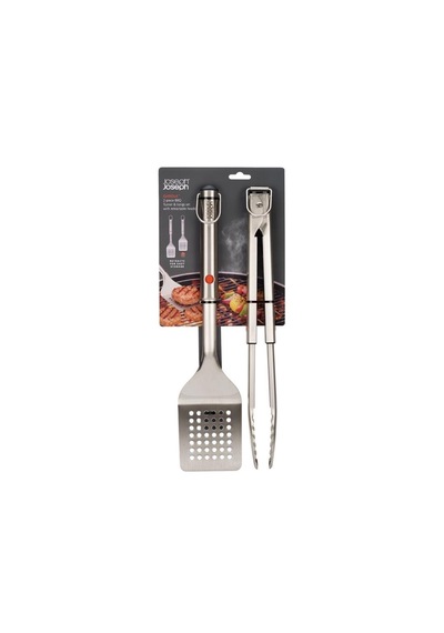 Joseph Joseph Grillout 2 Li Paslanmaz Çelik Barbekü Spatulası Ve Maşa Seti