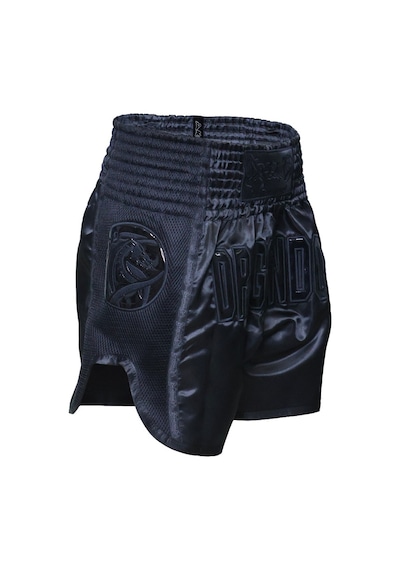 Dragondo Mt3030 Dark Night Muaythai Şortu Kick Boks Şortu Siyah