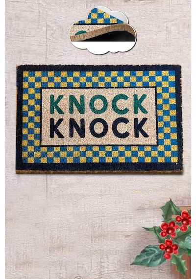 Coco Gateway 40x60 Cm Doğal Koko Kıl Paspas,hindistan Naturel Kapı Önü Paspası Kahverengi
