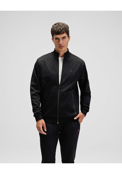 Ellesse Em545 Erkek Siyah Önden Fermuarlı Sweat Siyah