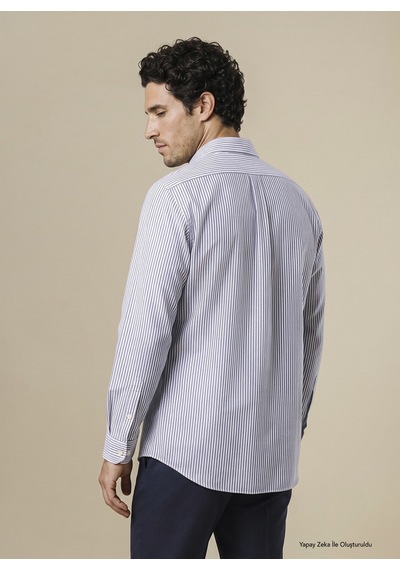 Brooks Brothers G, 2xl, Lacivert - Beyaz