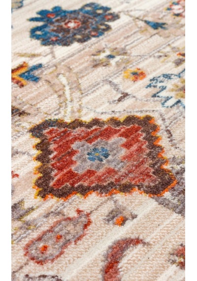 Hoom Rugs Petra 01 Krem Terra Makine Halısı Krem-terra
