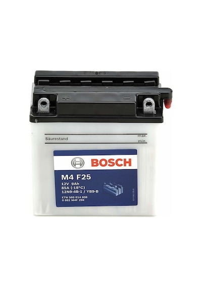 Bosch 9 AH 12N9-4B-12YB9-B M4F25 Motosiklet Aküsü