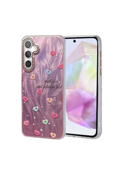 Samsung Galaxy  Uyumlu  A35 5g Kılıf Blade Aynalı Desenli Kapak - Desen 8