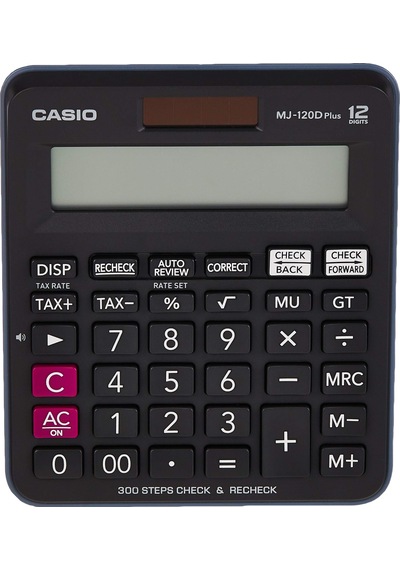 Casio MJ-120D Masaüstü 12 Hane Hesap Makinesi