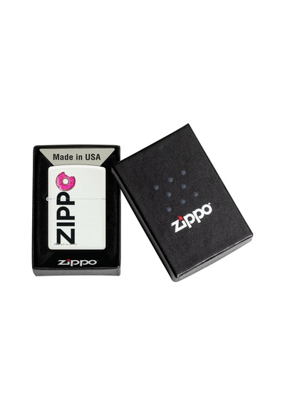 Zippo Donut Dizayn Çakmak Beyaz