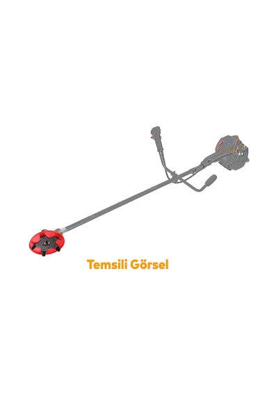 Benzinli Tırpan Uyumlu Metal Filiz Fidan Dal Biçme Kesme Aparatı 5 Kollu Bıçkı Yedek Bıçak