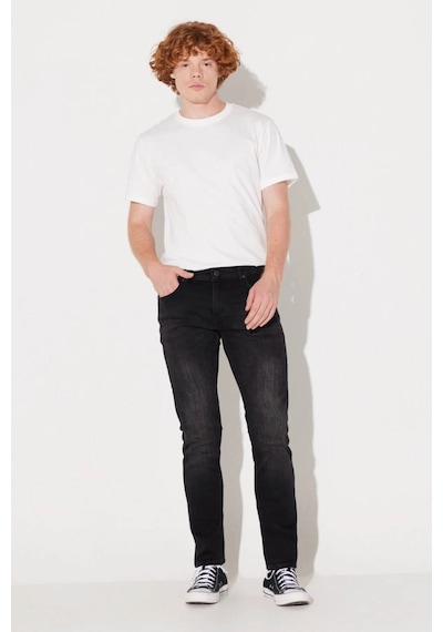 Lee Erkek Jean Pantolon Siyah L719ızhl L719 Luke Slim Tapered 24kmc8000009 Mc80001 Siyah