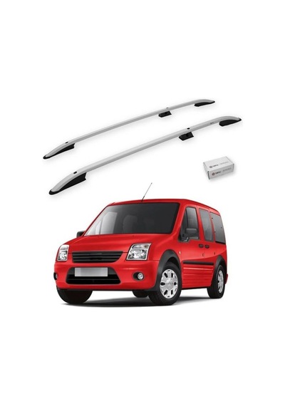 Turtle Ford Connect 2002-2012 / Uzun Şasi Tavan Çıtası Crown Gri
