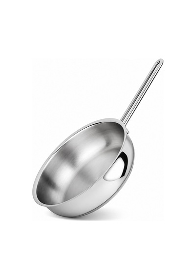 Lınes Oscar 28 Cm Celık Tava Metal Kulp Gri