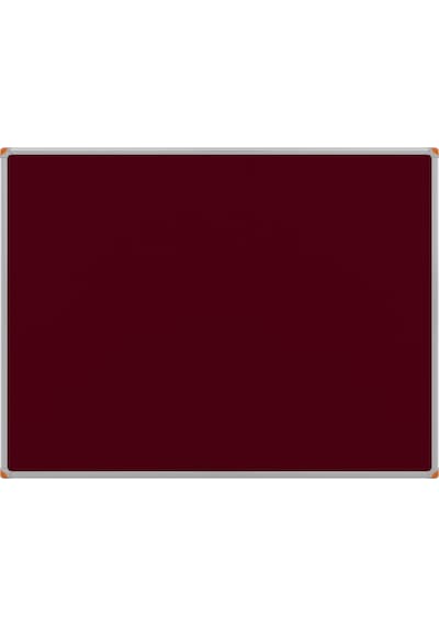 Panda 90 x 120 CM Bordo Kumaş Kaplı Alüminyum Çerçeve Pano - pan155