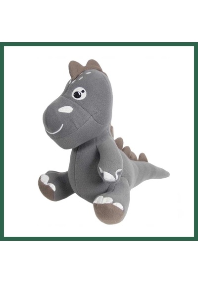 Bezos Dino Peluş Oyuncak Gri 25 Cm Bzs01