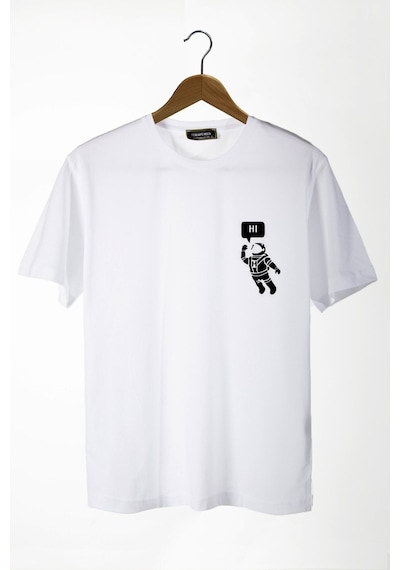 Erkek Beyaz Astronot Önü Baskılı Bisiklet Yaka Oversize Rahat Kalıp Basic T-shirt 22y-3400761-3 Beyaz Erkek Beyaz Astronot Önü Baskılı Bisiklet Yaka Oversize Rahat Kalıp Basic T-shirt 22y-3400761-3 Beyaz