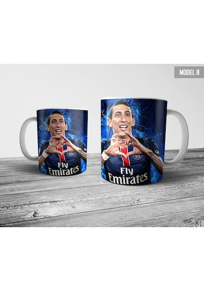 Paris Saint Germain Psg Neymar Mbappe Cavani Di Maria Kupa Bardak