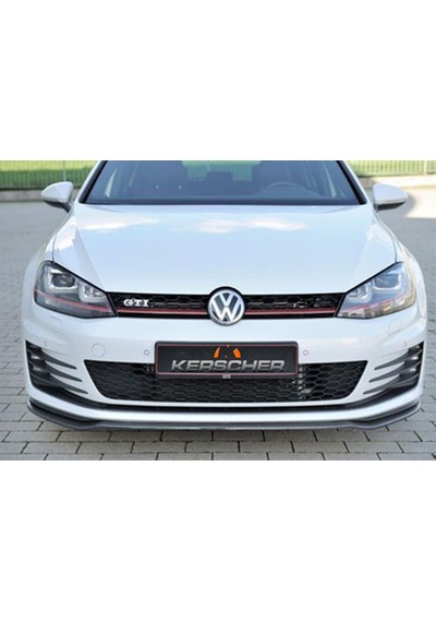 Volkswagen Golf 7 Ön Panjur Gti Kırmızı Şeritli Siyah 2013-2017