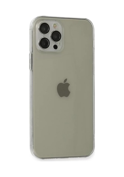 Newface Apple İphone 12 Pro Kılıf Fly Lens Silikon - Şeffaf