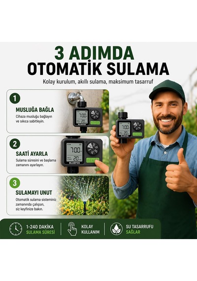 Lexroo Dijital Sulama Zamanlayıcı
