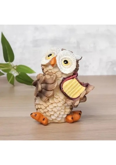 Lb Müzisyen Baykuşlar Biblo Seti 4'lü