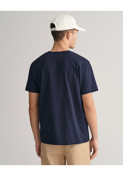 Gant Erkek T-shırt 2003184-433 2003184-433 Lacivert Lacivert