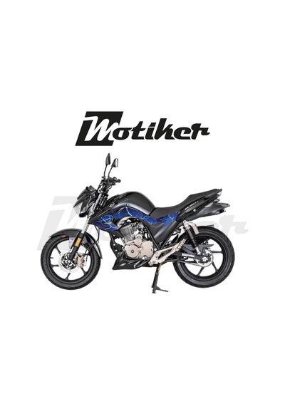 Mondial Drift L Orta Şase Ve Ön Grenaj Mavi Şimşek Sticker Etiket Kaplama Modeli