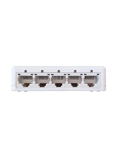 Alfanet S105 5 Port 10/100 Mbps Desktop Fast Ethernet Switch Beyaz