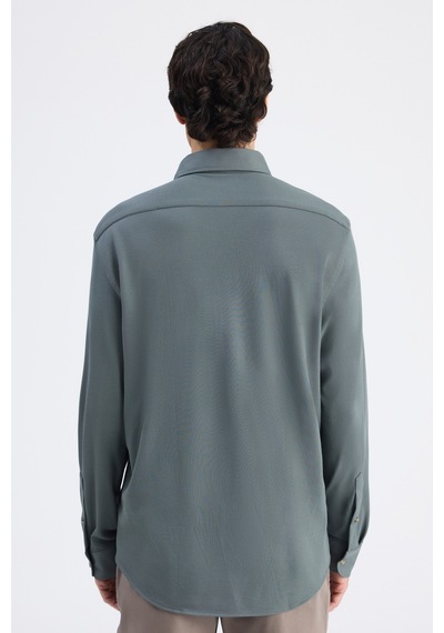 D'S Damat Ds Damat Comfort Haki Oxford Gömlek 6hc02g811304m Çok Renkli