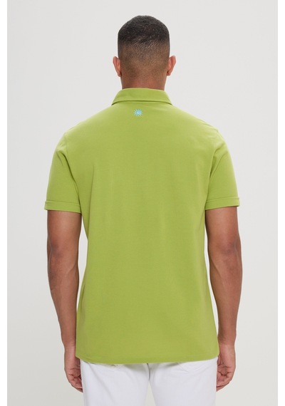 AC&Co / Altınyıldız Classics Erkek Fıstık Yesıl Slim Fit Dar Kesim %100 Pamuk Polo Yaka Tişört Fıstık Yesıl AC&Co / Altınyıldız Classics Erkek Fıstık Yesıl Slim Fit Dar Kesim %100 Pamuk Polo Yaka Tişört Fıstık Yesıl