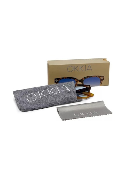 Okkia Giovanni Havana Mavisi Unisex Güneş Gözlüğü Mavi Gradyan