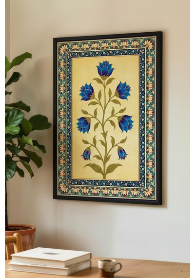 3 Adet Doğal Ahşap Çerçeveli Yelkenli Ördek Ve Beyaz Çiçek Vintage Tablo