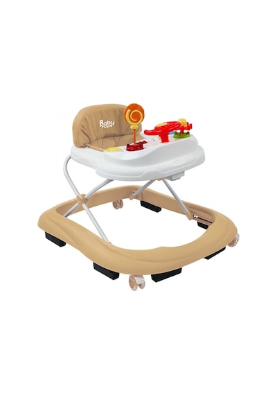 Babyhope 217 Lüks Oyuncaklı Yürüteç Kahve
