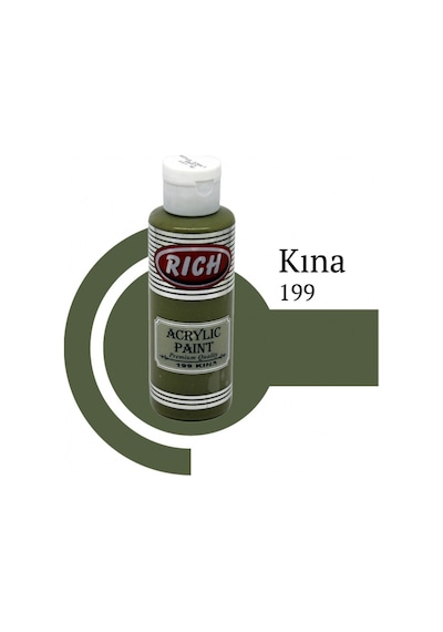 Rich 120 Cc Akrilik Boya - Kına 199