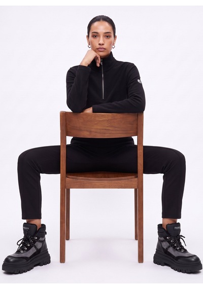 Discovery Expedition D6wl-swt3563 Siyah Kadın Sweatshirt