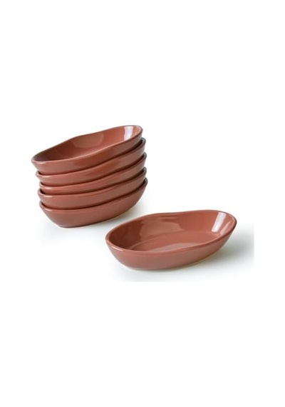 Kızıl Kahve Deniz Çerezlik 14 Cm 6 Adet 607