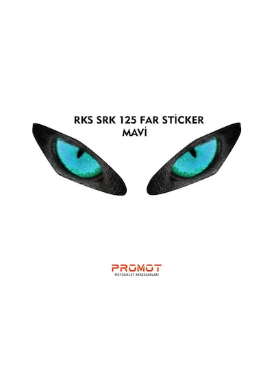 Srk 125 R 2023 - 2026 Uyumlu Far Sticker Diğer