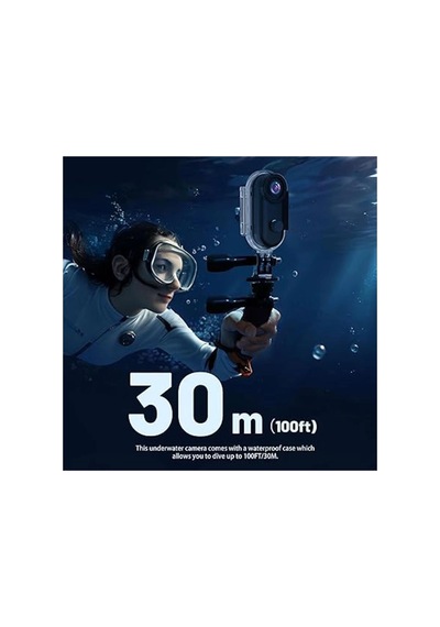 Northcity Mini Wıfı Aksiyon Kamerası 1080p Taşınabilir Vücut Kamerası Giyilebilir Video Kaydedici Ipx7 Su Geçirmez Diğer