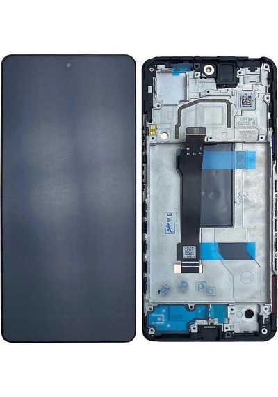 Xiaomi Uyumlu Redmi Note 12 Pro 5g Lcd Ekran Dokunmatik Siyah Çıtalı Servis