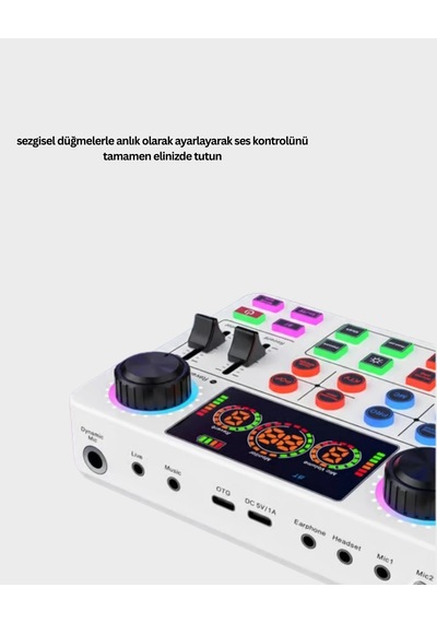 Bluetooth Bağlantılı Karaoke Ve Yayın Ses Kontrol Ünitesi 68169446