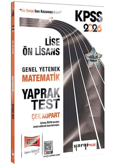 Yargı 2026 Kpss Lise Ön Lisans Genel Yetenek Matematik Çek Kopart Yaprak Test