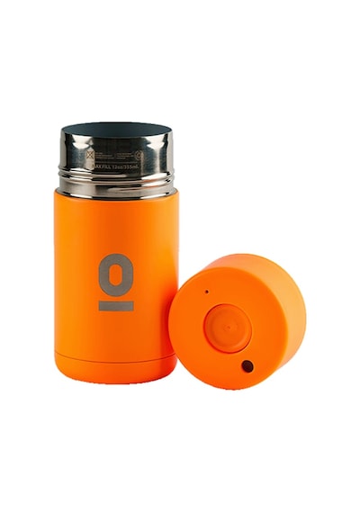 Frank Green Turuncu Düğme Kapaklı Mini Termos 355 ML No:124