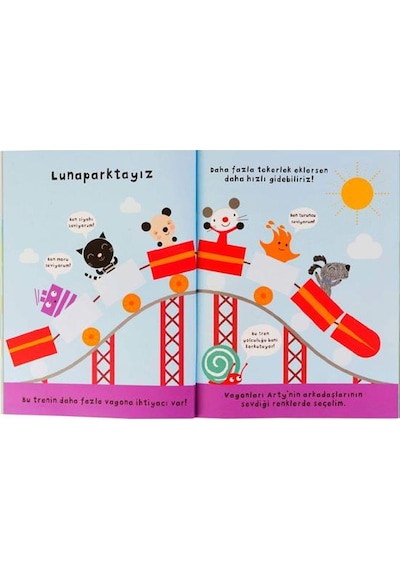 3-6 Yaş Arty Mouse Yapıştırma Etkinlikleri Eolo Yayınları